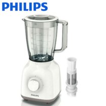 Philips/飞利浦 HR2101 搅拌机 料理机 400w 多档速度调节 1.5升(优雅白)