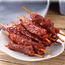 湖南特产麻辣零食牙签肉60包/10包可选鸭肉特色小吃(40袋)