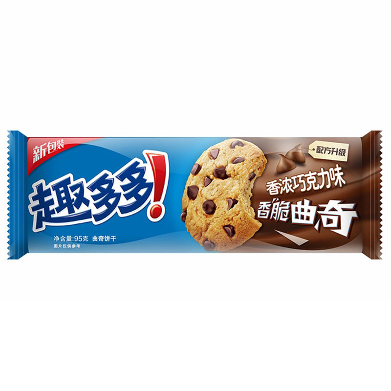 趣多多巧克力饼干95g