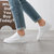 回力板鞋 小白鞋男士滑板鞋白色低帮透气潮流运动鞋41白 国美超市甄选