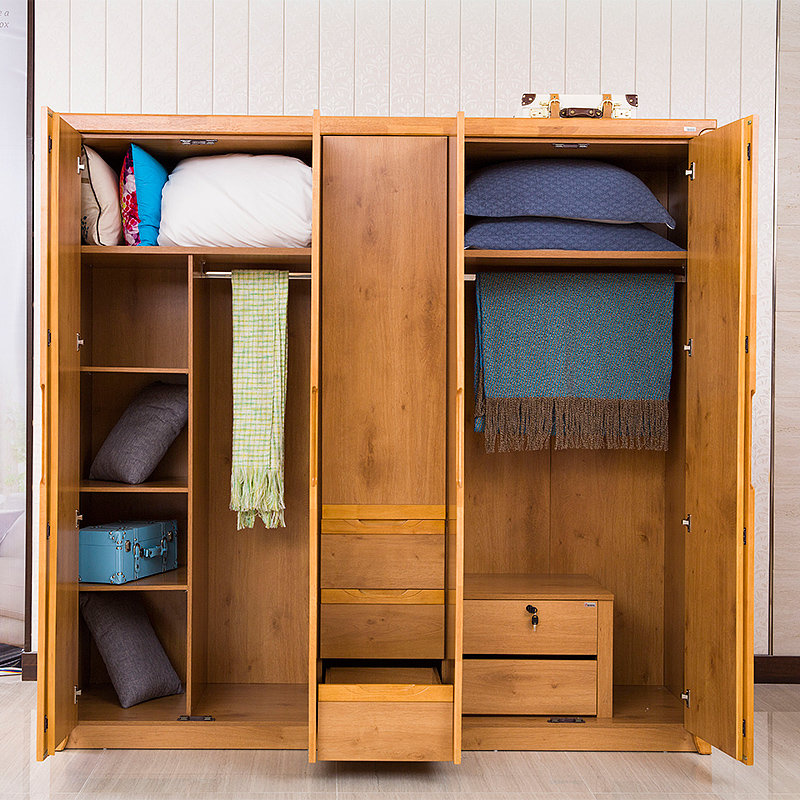 衣柜豪迈实木衣柜ed002卡其灰衣柜返回商品页