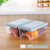 冰箱收纳盒保鲜盒套装塑料密封盒可饺子冷冻盒食品水果饭盒(北欧蓝 2个装)