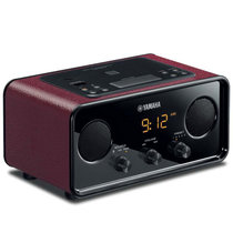 雅马哈（Yamama）TSX-B72 迷你音响 蓝牙音箱 FM收音机（深红色）