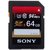 索尼（SONY）SF-64UX2 64G 94MB/s SDXC UHS-I存储卡 64G高速SD卡 支持4K视频记录