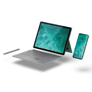 坚果锤子tntgo手机拓展本大容量电池大触屏薄键盘无线版绿灰键盘含