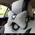 酷拉蒂菲 盛世华章2504 汽车内饰用品 骨头枕 颈枕一对装 护颈靠枕(灰色)
