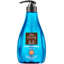 滋源茶树精油洗发水控油清屑洗发露400ml 无硅油无硫酸盐精油润养温和去屑舒缓头皮