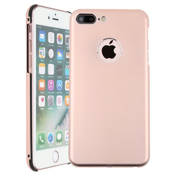 伟吉iphone8手机壳苹果8手机套金属磁力保护套适用于iphone8玫瑰金