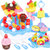 【彼优比】儿童过家家玩具水果蛋糕玩具切切乐水果蛋糕玩具套装儿童玩具(86件蓝)