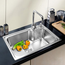 凯鹰 大规格厨房不锈钢水槽 洗菜盆单槽10件套 KY-A403