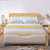 全实木床1.8米双人床现代简约欧式原木色白蜡木1.5米卧室家具(全实木床 1800mm*2000mm)