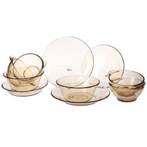 康宁(CORELLE)餐具十件组10D-B 琥珀色 耐冷耐热