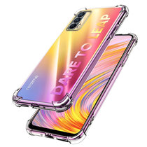 realmev15手机壳 oppo 真我 V15手机套 透明硅胶软壳防摔气囊保护套钢化膜