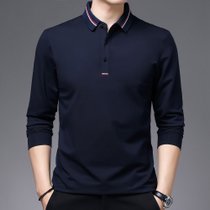 JLS新疆棉21年春季新款百搭POLO衫长袖纯色休闲长袖男式T恤M码其他 春秋百搭长袖男士T恤