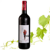 法国原酒进口红酒OCEAN MANOR红鹦鹉山谷干红葡萄酒 雕花瓶装(750ml)