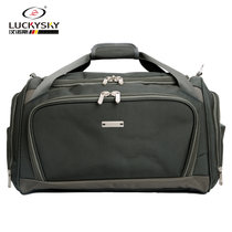 汉诺斯luckysky商务大容量短途旅行包男女手提行李包K7782BK (绿色)