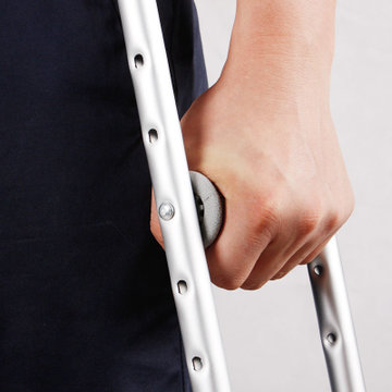 可孚腋下拐杖 单拐铝合金防滑拐棍 老年拐扙老人手杖残疾人(中号)