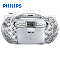 飞利浦(PHILIPS)便携式播放机AZ1066/93语言学习 复读功能收录机 可播放 CD