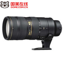 尼康（Nikon）AF-S 70-200mm f/2.8G ED VR II 防抖变焦镜头(官方标配)