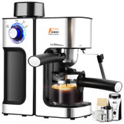 Fxunshi/华迅仕 MD-2006 全自动咖啡机家用咖啡壶意式咖啡机奶泡机送电动磨豆机