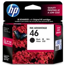 惠普 HP 46墨盒CZ637AA CZ638AA 适用于2020hc 2520hc 2029 2529 4729 惠普(原装黑色墨盒)