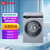 西门子（Siemens）10公斤全自动变频滚筒洗衣机 四重超氧 除菌除螨 除味护衣 防过敏程序XQG100-WG54C3B8HW银
