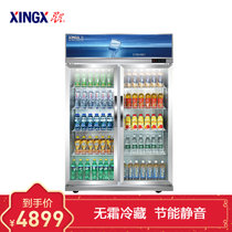 星星(XINGX) 800升 商用展示柜 啤酒柜 恒温柜 商用展示柜冷藏立式冰柜 冷柜饮料柜 侧开门 LSC-800K