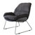 北欧欧式沙发椅阳台椅户外休闲时尚摇椅美式欧式书房椅客厅懒人(灰色躺椅+深色垫)