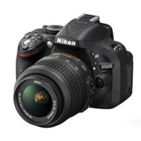 尼康（Nikon） D5200套机(18-55mm) 单反相机(黑色 优惠套餐五)