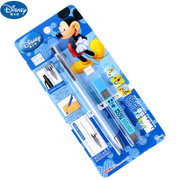 迪士尼米奇米妮自动笔铅笔 带笔芯学生自动铅笔DM0180文具(米奇蓝色)