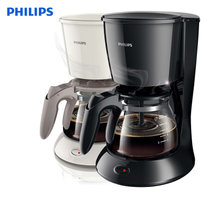飞利浦（Philips）HD7431 咖啡机 滴漏式 煮咖啡 防滴漏功能(黑色/白色）(白色 热销)