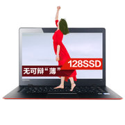 联想 ideapad 700S-14ISK 14英寸超薄便携本6Y30 4G内存 SSD 红色腰线 128G SSD固态