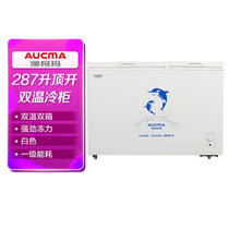 澳柯玛(AUCMA) BCD-287CHN 287升 卧式冰柜大冷冻小冷藏 白