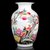 景德镇陶瓷器 富贵长寿冬瓜瓶 粉彩仙桃小花瓶 现代时尚家居摆件