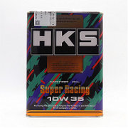 【真快乐在线】日本原装进口HKS 高性能全合成润滑油 10W-45 4L装（涡轮增压汽车适用）(10W35)