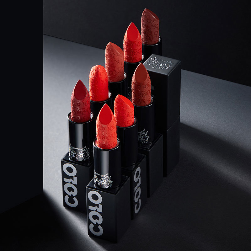 colorkey珂拉琪 黑磁条口红(319黑磁条口红 r319 糖心红莓)