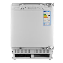 丹麦诗凯（SCAN）嵌入式冰箱BUF120A+ 单门 132升 嵌底式小冰箱 家用商用办公室吧台整体橱柜内置镶嵌超薄冰箱(白色)