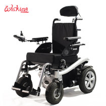 1023-36 新款老年电动轮椅 独特设计 回头率十足(银 不带功能)