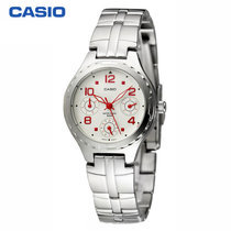 卡西欧（CASIO）手表 大众指针系列 石英女表 LTP-2064A-4A(银色1 不锈钢)