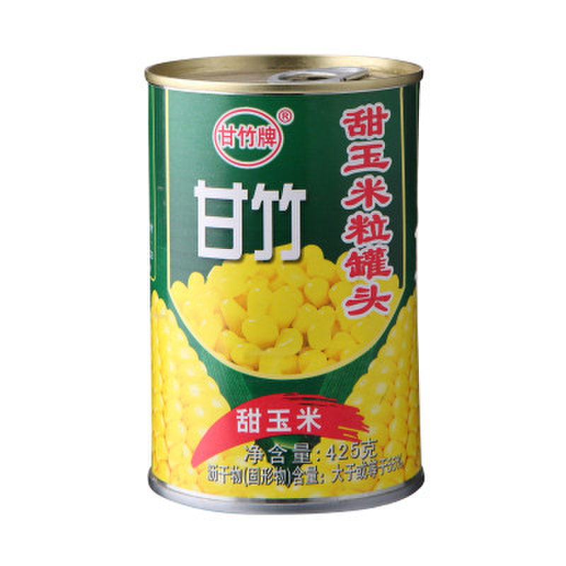 甘竹甜玉米粒罐头425g罐