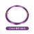 1/1.5/2mm彩色铝线DIY手工制作材料铝丝自行车工艺品饰品造型摆件(紫色 1.5MM 5米/扎)