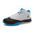 耐克NIKE 男鞋篮球鞋2014新款运动鞋 616777-107(白+黑+深蓝 40)