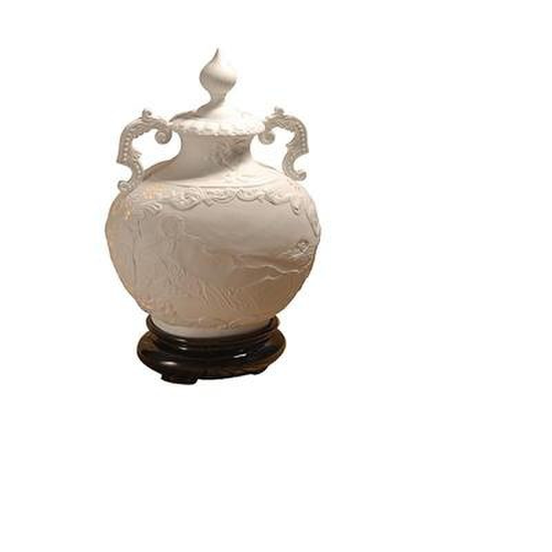 按摩工坊 睡美人壶形手工影雕灯