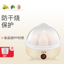 多功能卡通双层蒸蛋器 自动断电煮蛋器早餐机(单层黄色高配 PA-615)