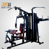 军霞大型专业运动器械综合训练器材健身房健身器五人站力量型(粉红色 多功能)