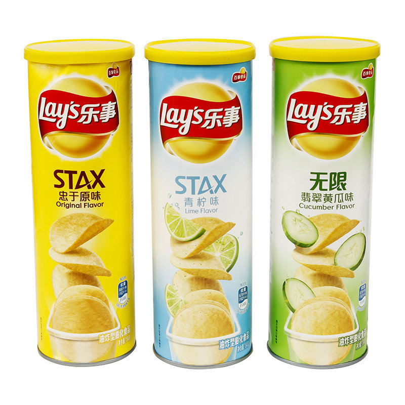 其他零食乐事无限组合包黄瓜原味青柠104克3罐组返回商品页