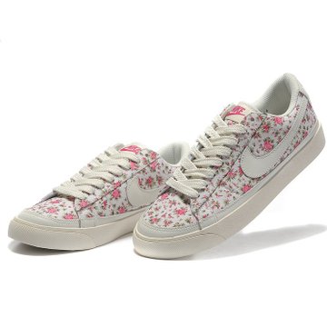 nike/耐克 女子板鞋碎花女子运动休闲鞋454471-200 (371759-806帆白