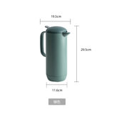 日本AKAW保温壶家用大容量便携保温水壶暖水壶热水壶保温瓶热水瓶(绿色)