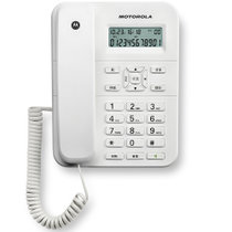 摩托罗拉(Motorola) CT202C 固定有绳 来电显示 免电池 免提 电话机 黑