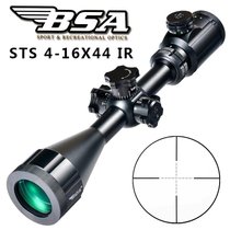 BSA STS系列霸气大手轮侧调焦瞄准镜高清高抗震 STS4-16X44IR秃子板球瞄准器(20MM皮轨低宽)